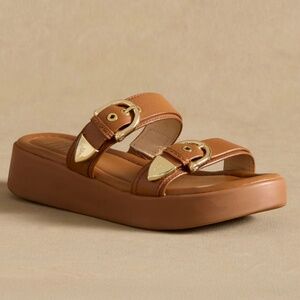 HTF Frye Maya Buckle Sandal Slide-NIB